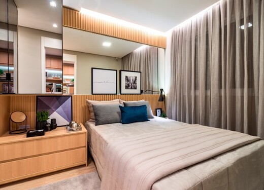 Conheça Dormitorio do empreendimento - Fachada - Plano&Estação Barra Funda - Fase 1 - 1087 - 11 Dormitorio - Fachada - Plano&Estação Barra Funda - Fase 1 - 1087 - 11