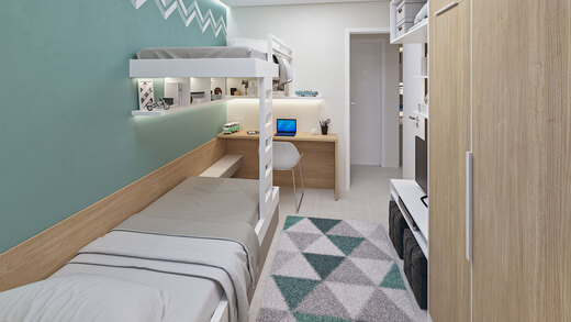 Conheça Dormitorio do empreendimento - Fachada - Urbo Vila Prudente - 1048 - 11 Dormitorio - Fachada - Urbo Vila Prudente - 1048 - 11