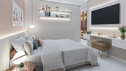 Conheça Dormitorio do empreendimento - Fachada - Urbo Vila Prudente - 1048 - 9 Dormitorio - Fachada - Urbo Vila Prudente - 1048 - 9
