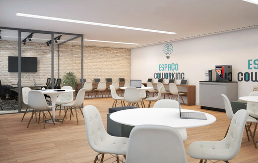 Conheça Coworking do empreendimento - Fachada - Smart Living Santana - 1073 - 10 Coworking - Fachada - Smart Living Santana - 1073 - 10