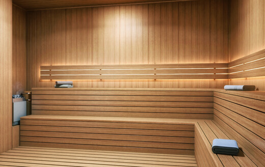 Conheça Sauna do empreendimento - Fachada - Smart Living Santana - 1073 - 13 Sauna - Fachada - Smart Living Santana - 1073 - 13