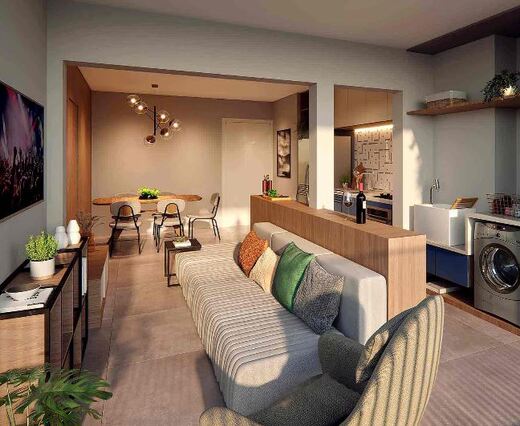 Conheça Living do empreendimento - Fachada - Praça Saúde by You - Residencial - Breve Lançamento - 1100 - 5 Living - Fachada - Praça Saúde by You - Residencial - Breve Lançamento - 1100 - 5