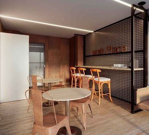 Conheça Coworking do empreendimento - Fachada - Praça Saúde by You - Residencial - Breve Lançamento - 1100 - 12 Coworking - Fachada - Praça Saúde by You - Residencial - Breve Lançamento - 1100 - 12
