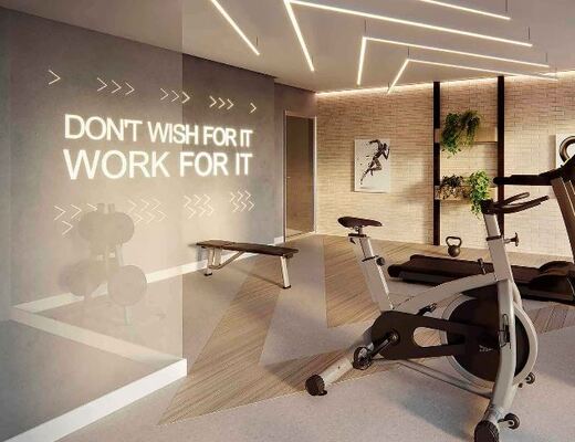 Conheça Fitness do empreendimento - Fachada - Praça Saúde by You - Residencial - Breve Lançamento - 1100 - 13 Fitness - Fachada - Praça Saúde by You - Residencial - Breve Lançamento - 1100 - 13