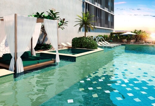 Conheça Piscina do empreendimento - Fachada - Viva Benx Faria Lima - 1165 - 16 Piscina - Fachada - Viva Benx Faria Lima - 1165 - 16