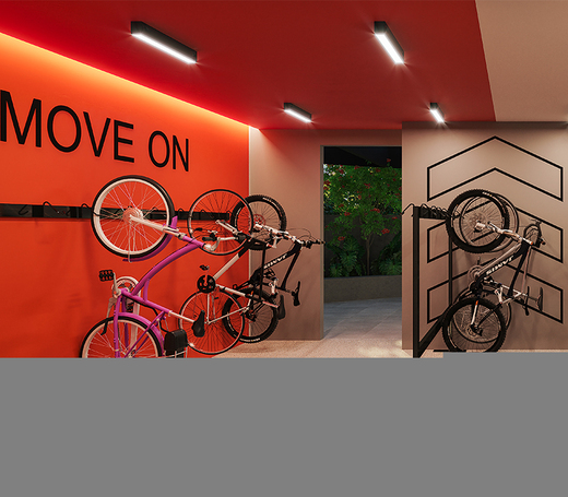 Conheça Bicicletario do empreendimento - Fachada - Flow Perdizes - Breve Lançamento - 1177 - 11 Bicicletario - Fachada - Flow Perdizes - Breve Lançamento - 1177 - 11