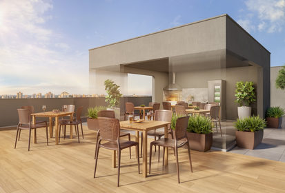 Conheça 240 churrasqueira do imóvel - Apartamento 2 quartos Lançamento Vivaz Estação Vila Sônia - São Paulo,SP Ferreira, à venda - R$ 271.900 - II-84532-132661 - 14 240 churrasqueira - 14