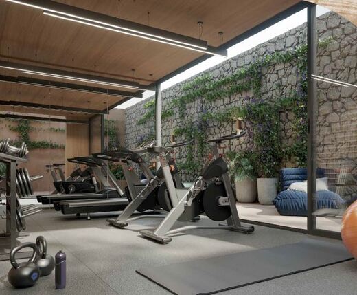 Conheça Fitness do empreendimento - Fachada - Arte Jardim Botânico - 474 - 18 Fitness - Fachada - Arte Jardim Botânico - 474 - 18