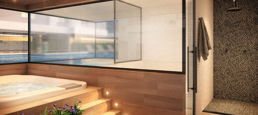 Conheça Spa do empreendimento - Fachada - Be Happy Residence - 447 - 8 Spa - Fachada - Be Happy Residence - 447 - 8