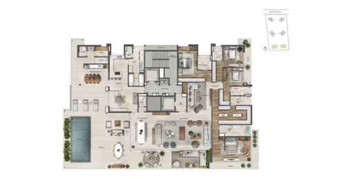 Planta 08 - 4 dorm 547 48m² - cobertura horizontal