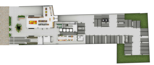Implantação térreo