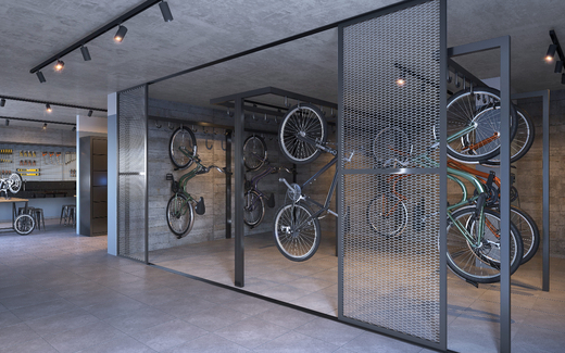 Conheça Bicicletario do imóvel - Apartamento 1 quarto à venda Santo Cristo, Rio de Janeiro - R$ 336.681 - II-27803-45323 - 14 Bicicletario - Apartamento 1 quarto à venda Santo Cristo, Rio de Janeiro - R$ 336.681 - II-27803-45323 - 14