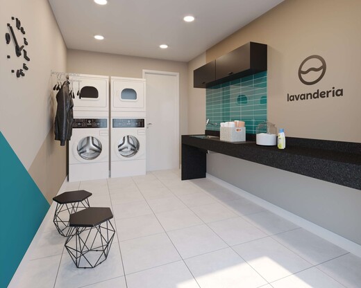 Conheça Lavanderia do imóvel - Studio 1 quarto à venda São Cristóvão, Rio de Janeiro - R$ 214.686 - II-27861-45366 - 9 Lavanderia - Studio 1 quarto à venda São Cristóvão, Rio de Janeiro - R$ 214.686 - II-27861-45366 - 9