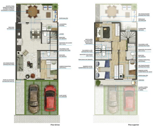 Planta 04 - 4 dorm 98 80m�