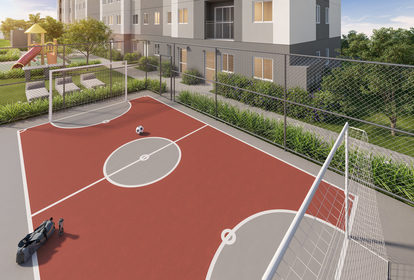 Conheça 245 quadra do imóvel - Apartamento 2 quartos Lançamento Vivaz Estação Vila Sônia - São Paulo,SP Ferreira, à venda - R$ 271.900 - II-84532-132661 - 15 245 quadra - 15