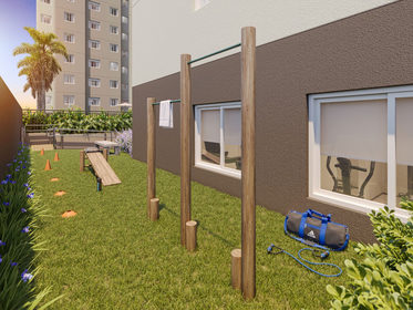 Conheça 265 fitness externo do imóvel - Apartamento 2 quartos à venda São Paulo,SP Campo Limpo - R$ 387.990 - II-84629-134857 - 19 265 fitness externo - 19