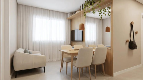 Conheça 050 living do imóvel - Apartamento 2 quartos Lançamento Metrocasa Estação Sapopemba - São Paulo,SP Jardim Adutora, à venda - R$ 218.400 - II-84537-132675 - 5 050 living - 5