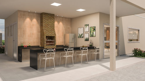 Conheça 241 churrasqueira do imóvel - Apartamento 2 quartos Lançamento Olímpia - Fase 2 - Osasco,SP Santa Maria, à venda - R$ 274.990 - II-86118-135178 - 7 241 churrasqueira - 7
