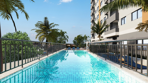 Conheça 290 piscina do imóvel - Apartamento 2 quartos Lançamento Lev Perus - São Paulo,SP Perus, à venda - R$ 259.284 - II-83697-131328 - 13 290 piscina - 13