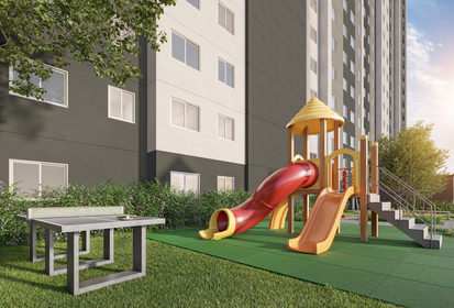Conheça 250 playground do imóvel - Apartamento 2 quartos Lançamento Vivaz Estação Vila Sônia - São Paulo,SP Ferreira, à venda - R$ 271.900 - II-84532-132661 - 16 250 playground - 16