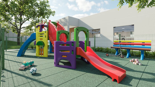 Conheça 250 playground do imóvel - Apartamento 2 quartos Lançamento Vistabela Residence - Fase 2 - Vargem Grande Paulista,SP Parque Santo Afonso, à venda - R$ 281.328 - II-86120-135182 - 13 250 playground - 13