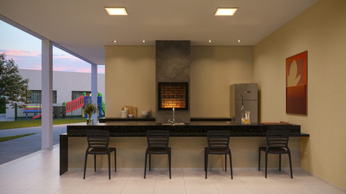 Conheça 240 churrasqueira do imóvel - Studio 1 quarto Lançamento Poente Flor de Maio - Fase 1 - São Paulo,SP Pirituba, à venda - R$ 229.990 - II-85085-133456 - 10 240 churrasqueira - 10