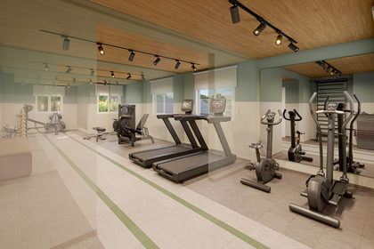 Conheça 153 fitness do imóvel - Apartamento 2 quartos à venda São Paulo,SP Campo Limpo - R$ 387.990 - II-84629-134857 - 5 153 fitness - 5