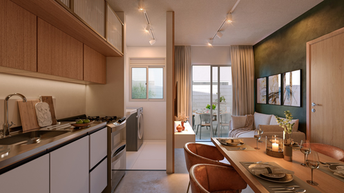 Apartamento, 2 quartos, 35 m² - Foto 3