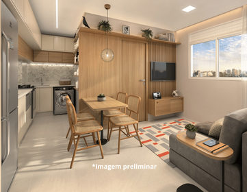 Apartamento, 2 quartos, 32 m² - Foto 8