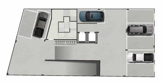 Pavimento garagem