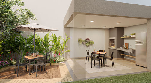 Conheça 240 churrasqueira do imóvel - Apartamento 2 quartos à venda São Paulo,SP Campo Limpo - R$ 387.990 - II-84629-134857 - 15 240 churrasqueira - 15