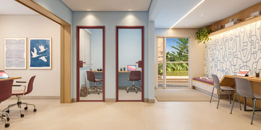 Conheça 180 coworking do imóvel - Apartamento 2 quartos à venda São Paulo,SP Campo Limpo - R$ 387.990 - II-84629-134857 - 8 180 coworking - 8