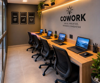 Conheça 180 coworking do imóvel - Apartamento 2 quartos Lançamento Luar Residencial - São Paulo,SP Vila Gea, à venda - R$ 340.000 - II-86450-135697 - 5 180 coworking - 5