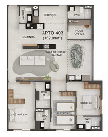 PLANTA 132M²