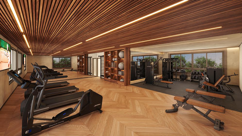 Conheça 150 fitness do imóvel - Studio 1 quarto Lançamento Palm Collection Pacaembu Residences - São Paulo,SP Pacaembu, à venda - R$ 453.740 - II-84763-133093 - 8 150 fitness - 8