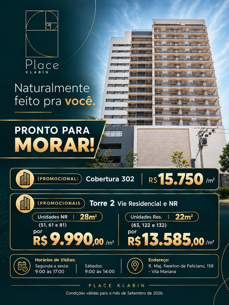 Cobertura à venda em São Paulo, Chácara Klabin, com 3 quartos, 252,12m² - J Imob