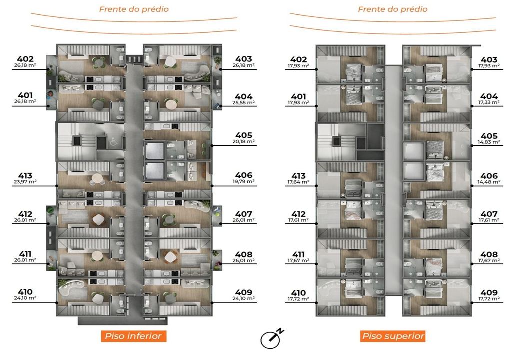 Apartamento, 1 quarto, 24 m² - Foto 10