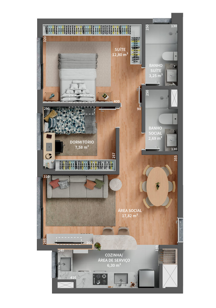 Apartamento, 2 quartos, 63 m² - Foto 30