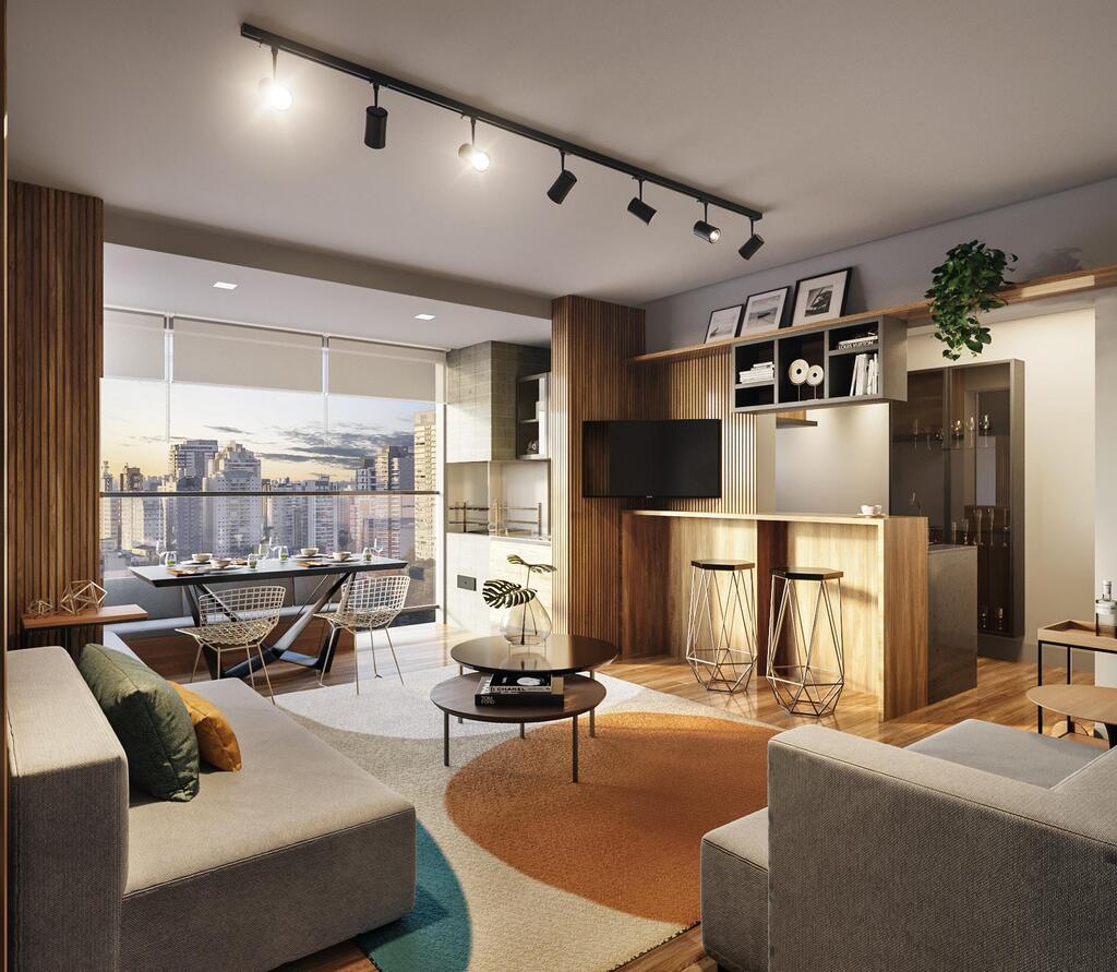 Apartamento Garden à venda em São Paulo, Vila Mariana, com 3 quartos, 124,11m² - Carreyra Imobiliaria