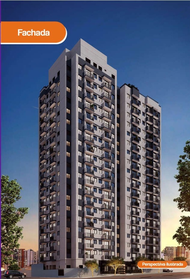 Apartamento à venda em São Paulo, Centro, com 1 quarto, 27,85m² - Renaldo Moura