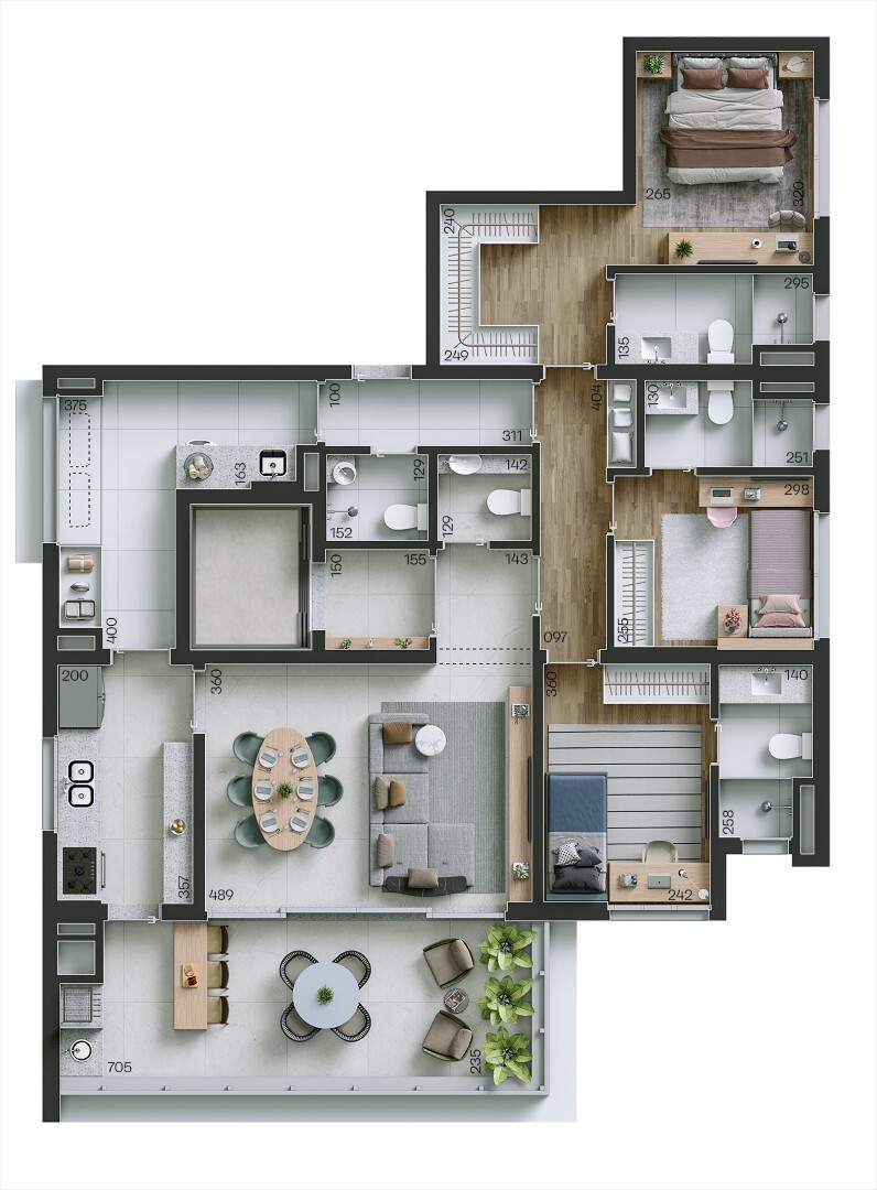Apartamento, 3 quartos, 134 m² - Foto 16