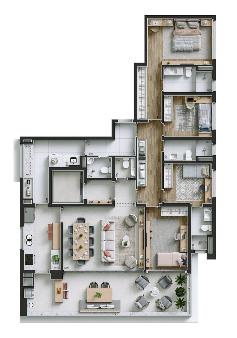 Apartamento, 3 quartos, 134 m² - Foto 18