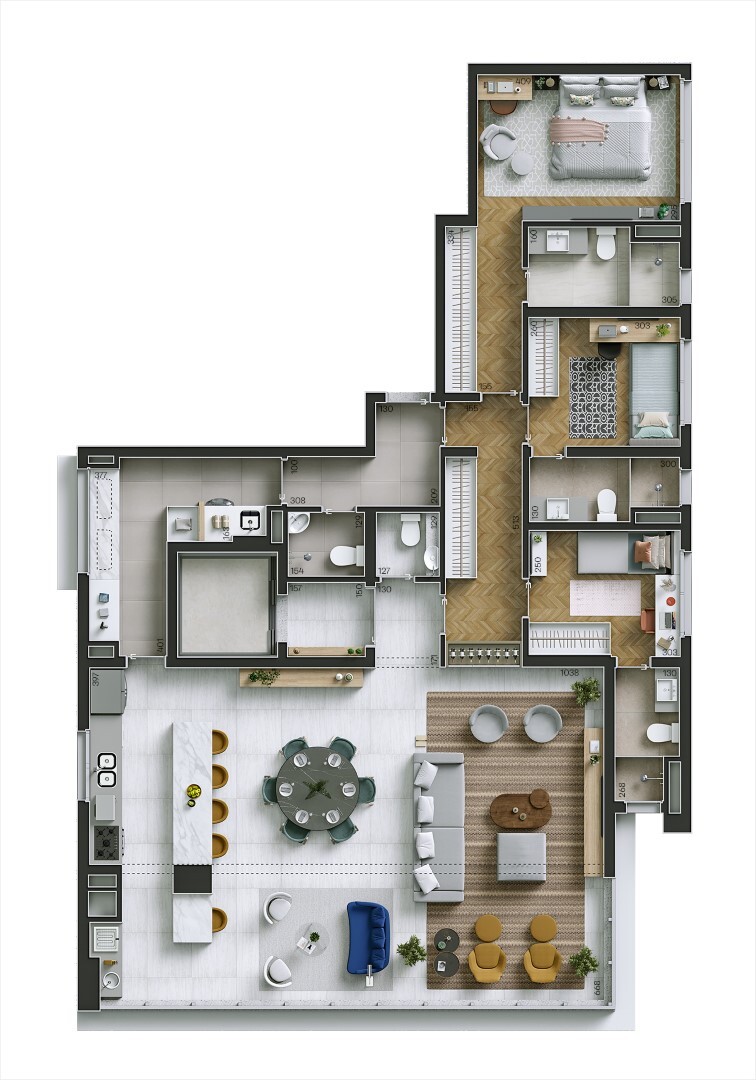 Apartamento, 3 quartos, 134 m² - Foto 19