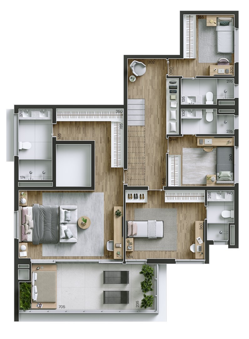 Apartamento, 3 quartos, 134 m² - Foto 20