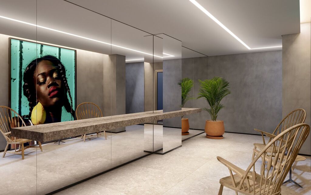 Studio à venda em São Paulo, Pinheiros, com 1 quarto, 24,54m² - Renaldo Moura