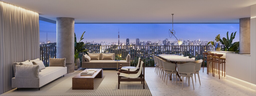 Apartamento à venda em São Paulo, Vila Madalena, com 3 quartos, 167,14m² - Renaldo Moura