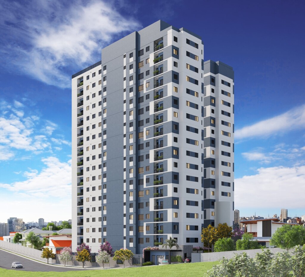 Apartamento à venda em São Paulo, Jabaquara, com 1 quarto, 24,17m² - Chaves Imob