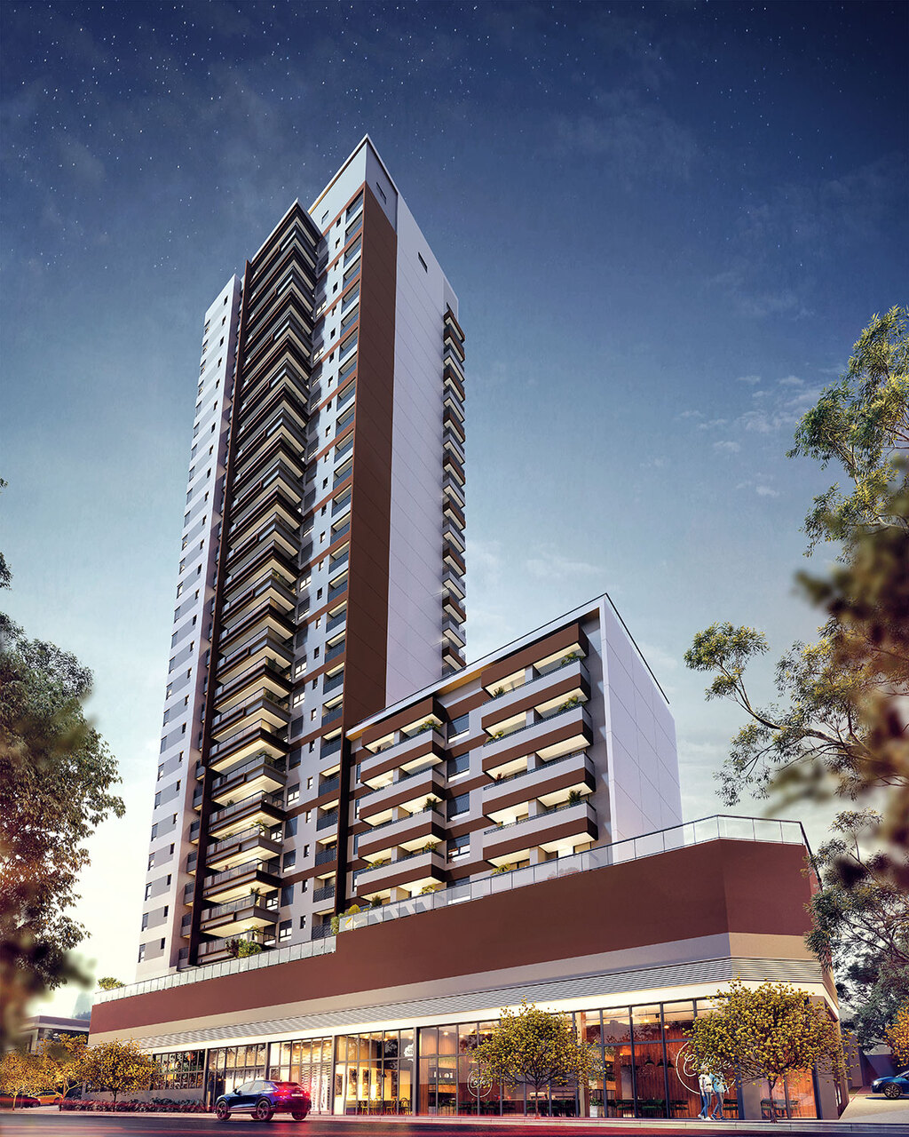Fachada - Apartamento à venda em São Paulo, Alto da Boa Vista, com 3 quartos, 82,66m²