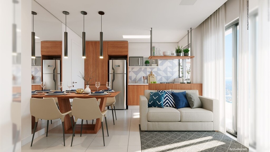 Apartamento com 2 quartos, 49.58m², à venda em Curitiba, Capão Raso - Solange Delfim Consultora de Imóveis