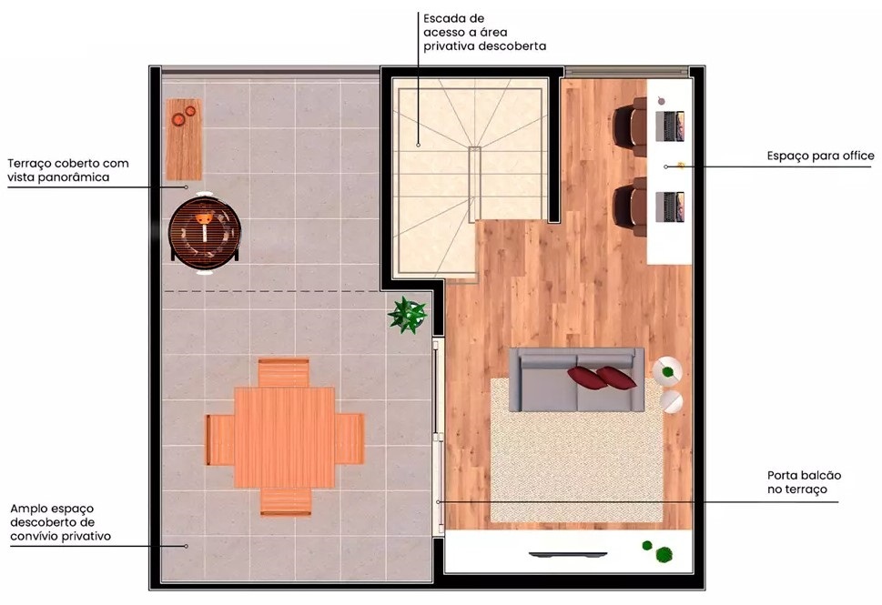 Apartamento, 1 quarto, 18 m² - Foto 30